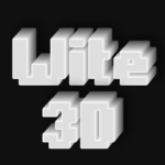 Texto 3D con sombra y fuente bonita