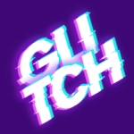 Fuente glitch cirílica para letras efectivas