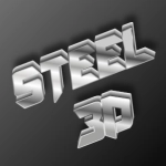 Generador de texto metálico 3D