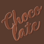 Generador de fuente de chocolate elegante