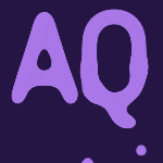 Fuente elegante en GIF animada como líquido