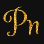 Texto dorado con fuente sladkoeshka