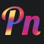 Leyenda de Instagram con fondo de gradiente - Tipo de letra Lobster