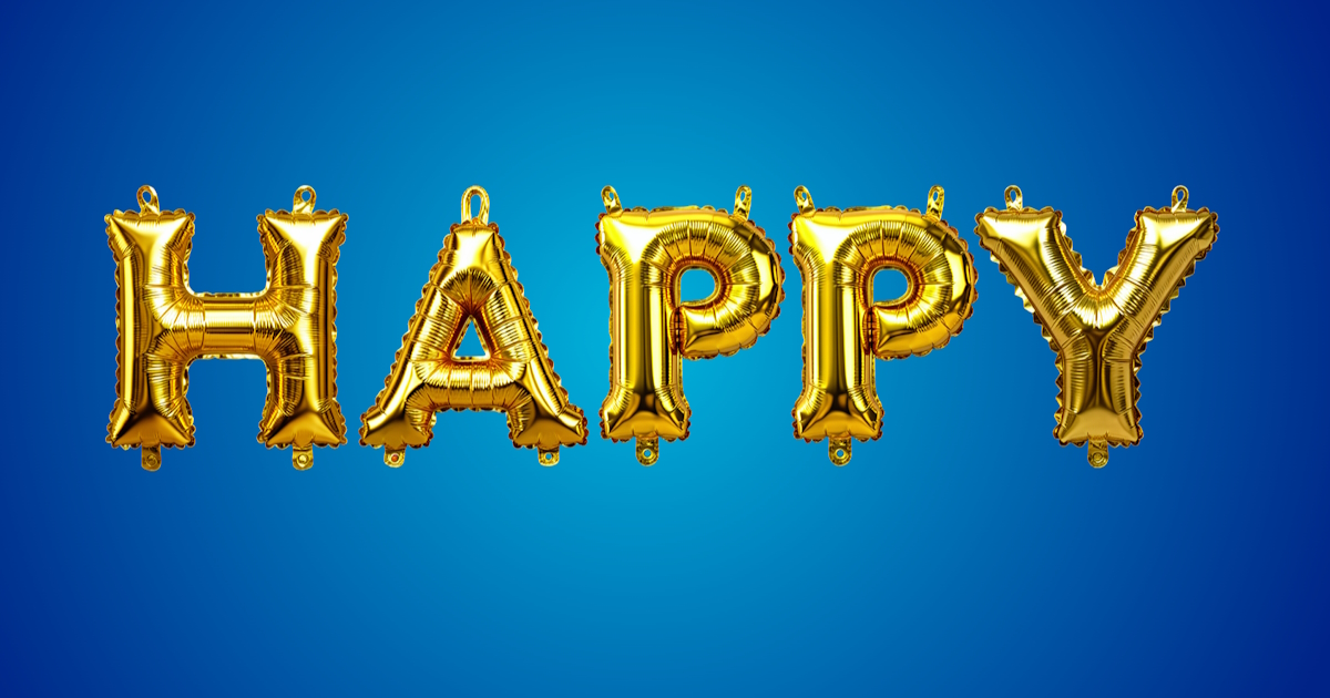 Texto con globos: ejemplo de generación de letras doradas infladas