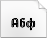 Descargar fuente Core Escher A