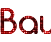 Constructor de letras con brillo rojo - fuentes únicas con efectos, fuente Comfortaa