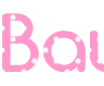 Crea una frase png elegante sobre fondo rosa con la fuente Comfortaa