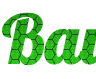 Constructor en línea de texto PNG con fondo verde y secciones - Fuente Lobster