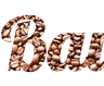 Crea tu inscripción png online en forma de granos de café - hermosa fuente Lobster