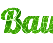 Constructor en línea de textos, crea tu propio texto con fondo de hoja verde - Fuente Lobster