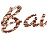 Crea una frase PNG única en estilo granos de café usando la fuente